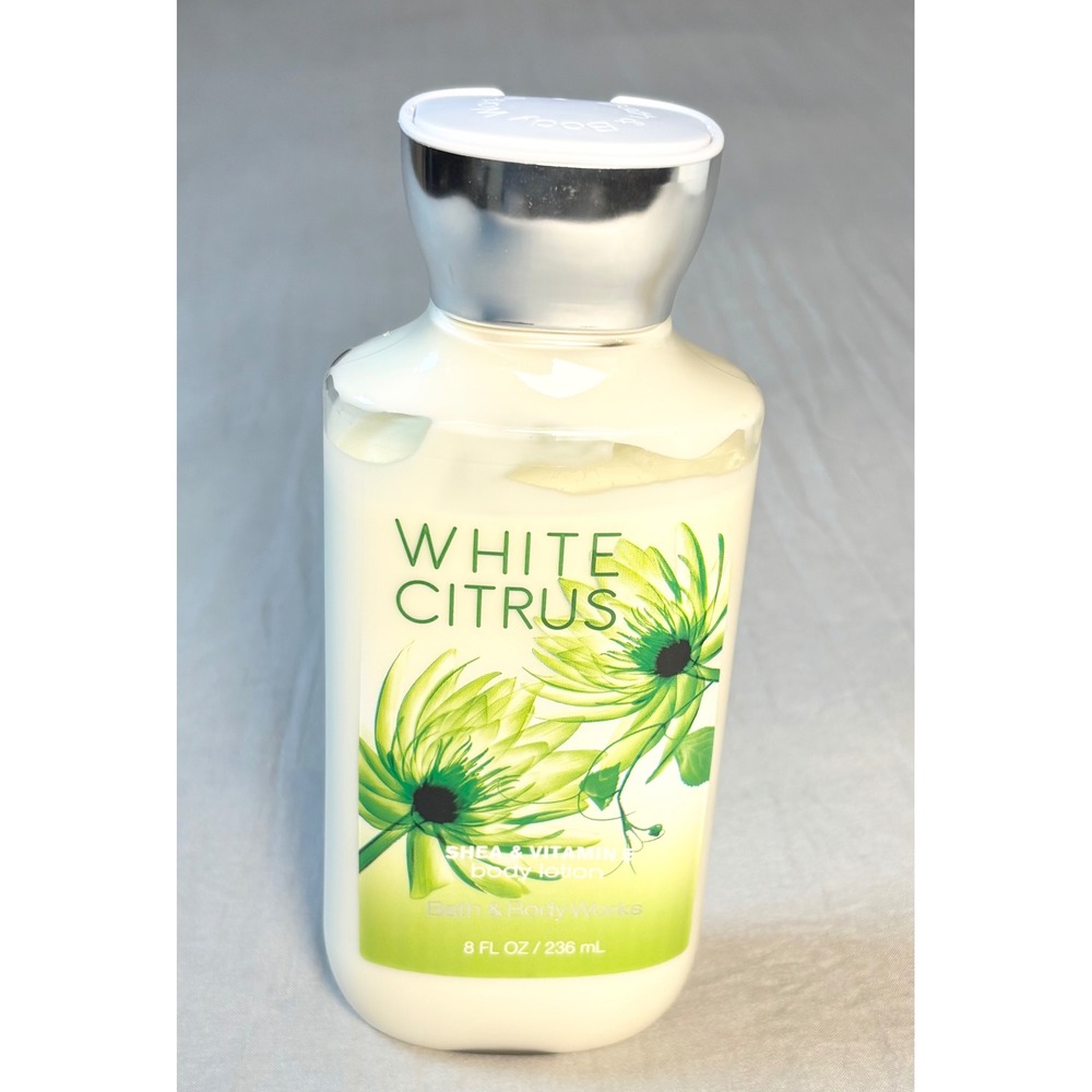 Bath & Body Works White Citrus Body Lotion 90% full 8 fl oz discontinued